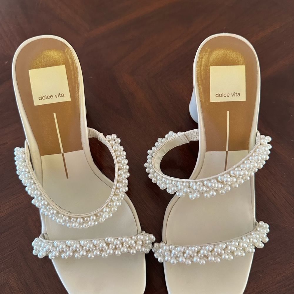 Dolce Vita Pearl Heels - Picture 3 of 5